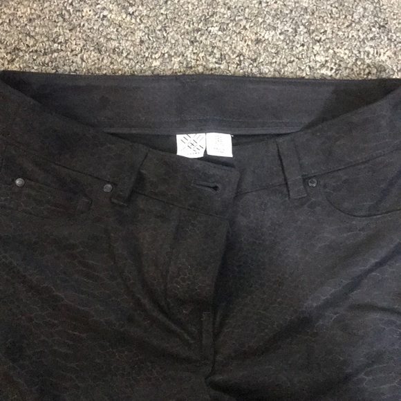 Artisan NY black velvet jeans size 2 - Picture 3 of 5